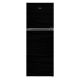 Haier 09 Cu Ft/E-Star HNries/ HRF-246 EPB(Deepest Freeze +Direct Cool+ 1 Hour Icing Technology +Wide Voltage+ Glass Door) Black Colour/Refrigerator/ 10 Years Warranty. HN